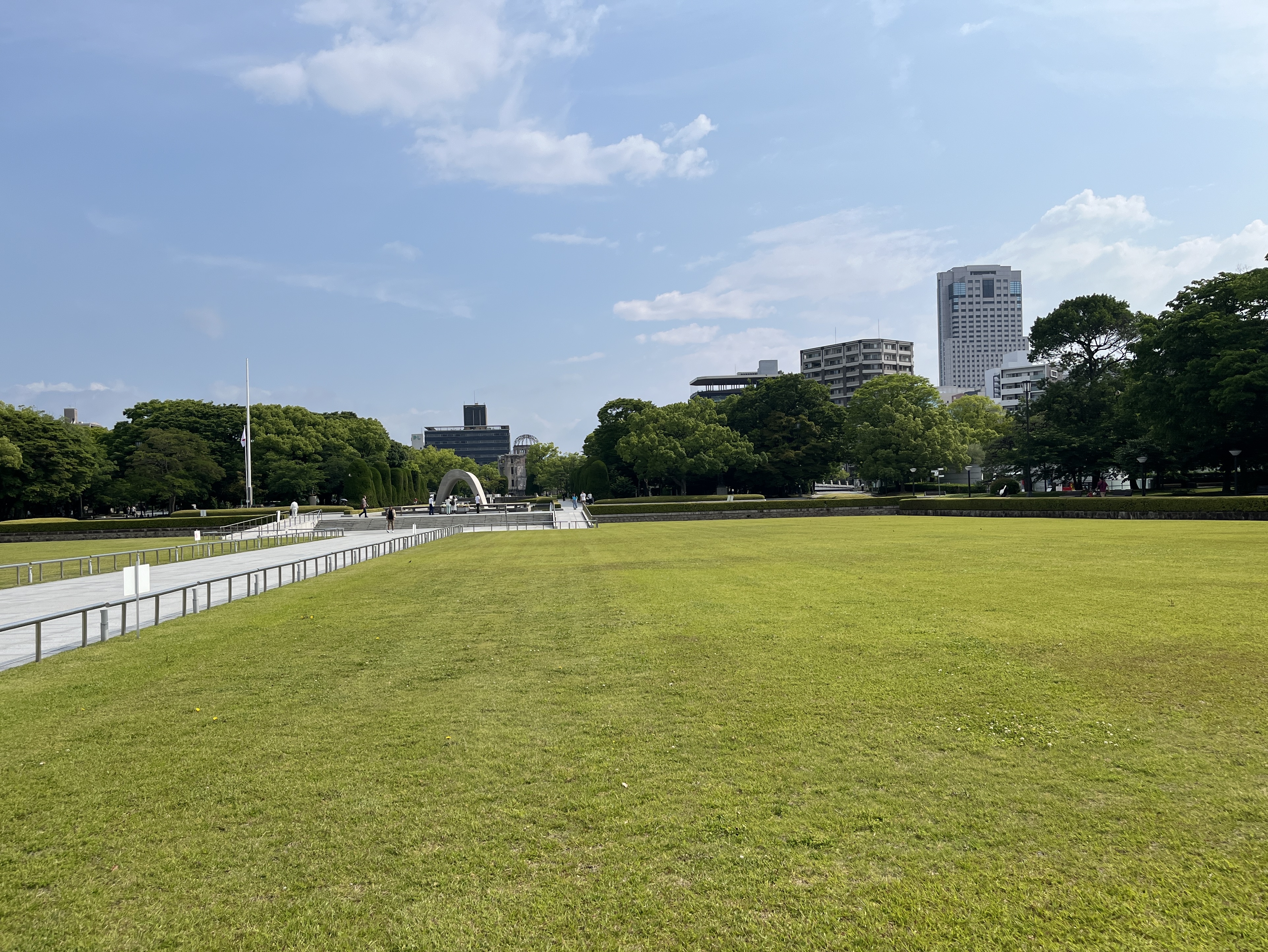 Hiroshima today—a prosperous modern city built over the ground where 140,000 died by December 1945