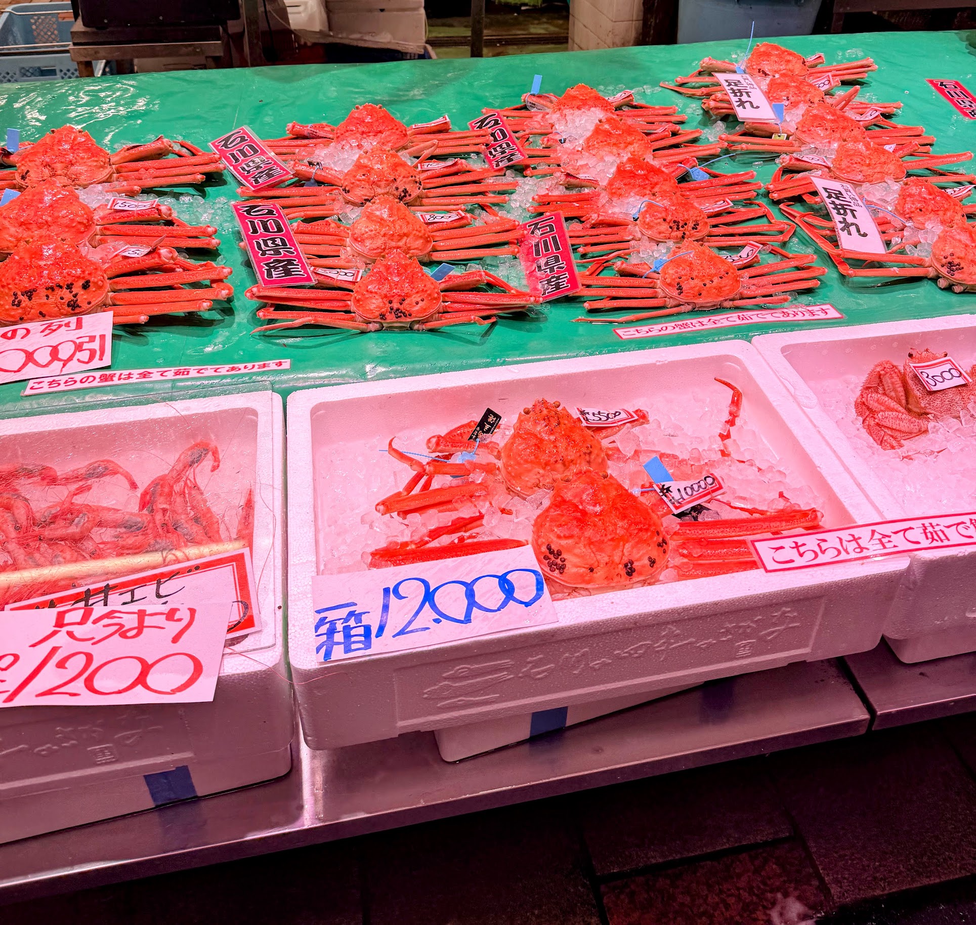 Omicho Market—Kanazawa's 300-year-old wholesale and retail market, Japan Sea seafood at its source