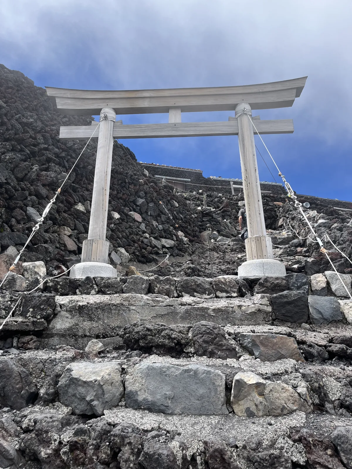 Mountain huts at the 7th–8th Station—shelter, food, and altitude acclimatization stops